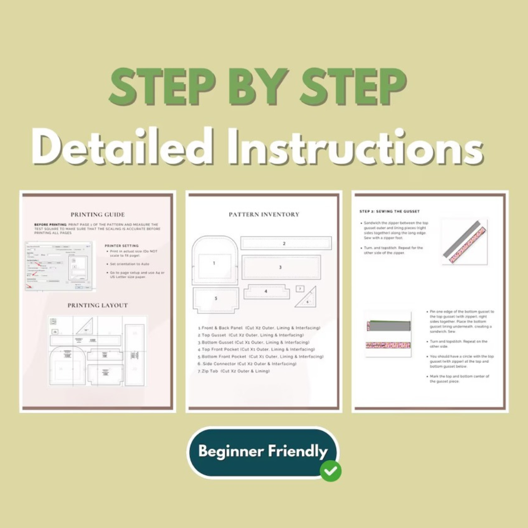 Duffle Bag Sewing Pattern | Travel Bag Pattern | Beginner Pattern | Bag Pattern | Sewing Pattern | PDF Sewing Pattern | Large Bag Pattern