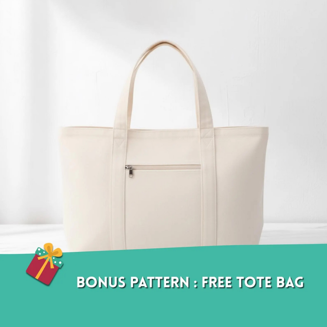 Duffle Bag Sewing Pattern | Travel Bag Pattern | Beginner Pattern | Large Bag Pattern | DIY Bag Pattern | Bag Pattern | PDF Sewing Pattern