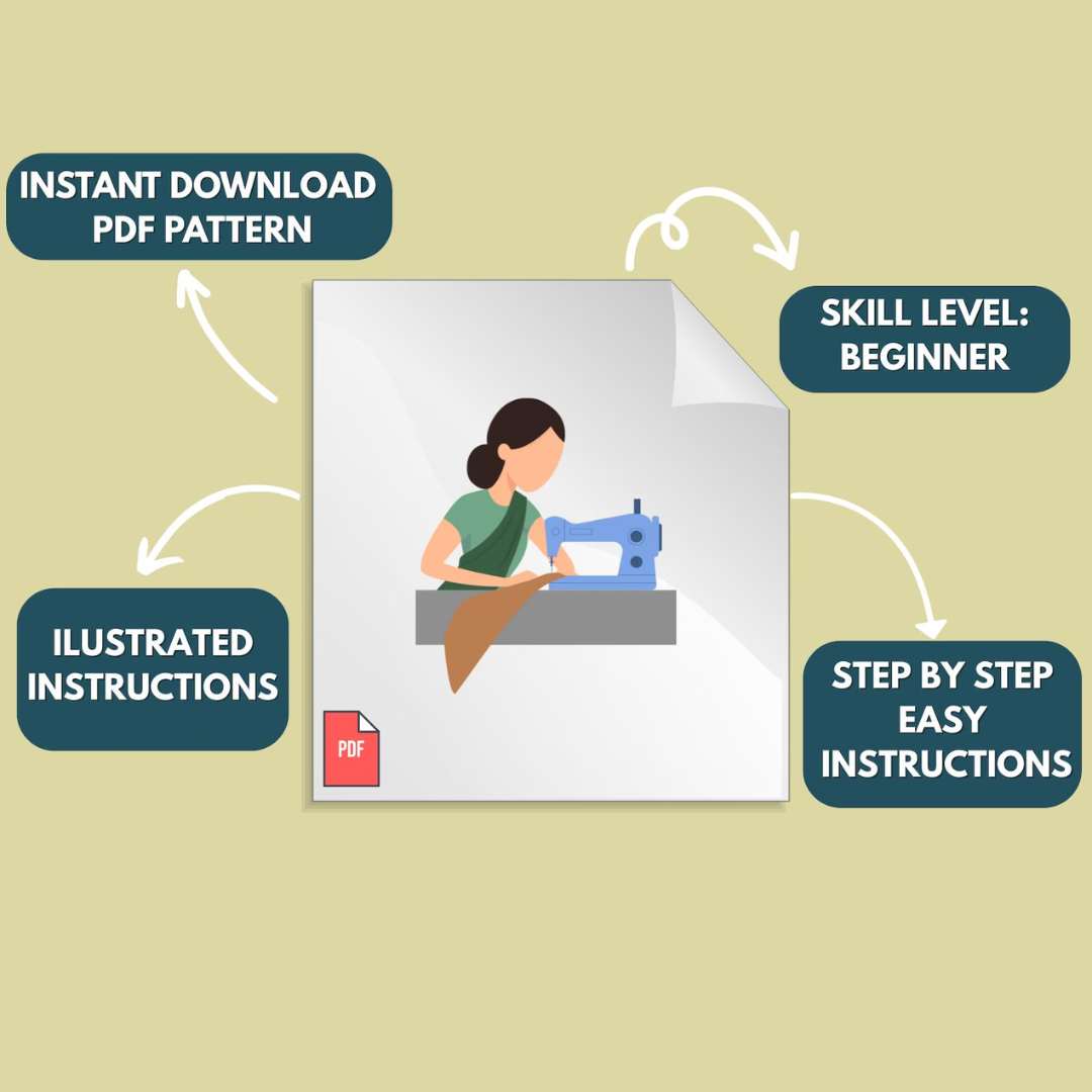 Duffle Bag Sewing Pattern | Travel Bag Pattern | Beginner Pattern | Bag Pattern | Sewing Pattern | PDF Sewing Pattern | Large Bag Pattern